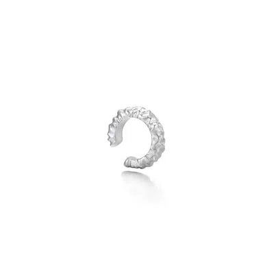 Didier Dubot Women's Sensuelle Raw Silver Ear Cuff