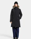 Didriksons Erna Womens Parka In Black
