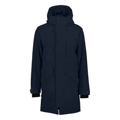 Pre-owned Didriksons Kenny Herren Parka 6 | Uvp 269,95€ In Dark Night Blue