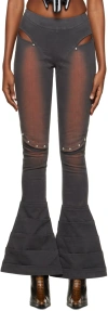 Didu Gray Washed Denim Trousers In Dark Grey