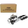 Diecast Masters 1-50 Scale Black Transport Series Western Star 4900 Sf Tridem Day Cab Truck Tractor Diecast Model