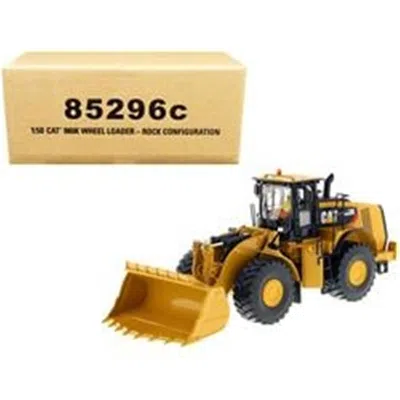 Diecast Masters 1-50 Scale Diecast Cat Caterpillar 980k Wheel Loader Rock Configuration With Operator Core Classics 