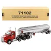 Diecast Masters 1-50 Scale Diecast Kenworth T880 Day Cab Model Tandem Truck With Pusher-axle & Heil Fleet Duty 9300