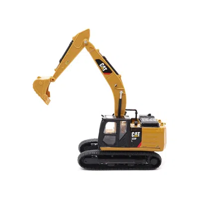 Diecast Masters 1-64 Scale Diecast Hydraulic Model Excavator For Cat Caterpillar 320f L - Yellow & Black