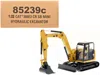 Diecast Masters Cat Caterpillar 308e2 Cr Sb Mini Hydraulic Excavator With Working Tools And Operator "core Classics" In Multi