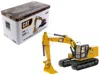 Diecast Masters Cat Caterpillar 320 Hydraulic Excavator With Operator High Line Series 1/50 Diecast Model By Diecast