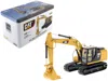 Diecast Masters Cat Caterpillar 320f L Hydraulic Excavator With Operator "high Line Series" 1/50 Diecast Model By Di