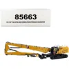Diecast Masters Cat Caterpillar 352 Ultra High Demolition Hydraulic Excavator With Operator & Two Interchangeable Bo