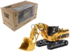 Diecast Masters Cat Caterpillar 365c Front Shovel With Operator "core Classics Series" 1/50 Diecast Model By Diecast In Yellow