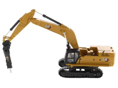 Diecast Masters Cat Caterpillar 395 Next-generation Hydraulic Excavator (general Purpose Version) Yellow With Additi