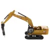 Diecast Masters Cat Caterpillar 395 Next-generation Hydraulic Excavator Yellow With Additional Tools High Line Serie