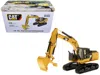 Diecast Masters Cat Caterpillar 568 Gf Road Builder With Operator "high Line Series" 1/50 Diecast Model By Diecast M