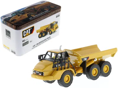 Diecast Masters Cat Caterpillar 730 Articulated Dump Truck With Operator "high Line" Series 1/87 (ho) Scale Diecast