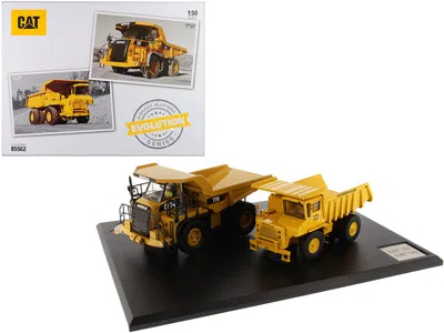 Diecast Masters Cat Caterpillar 769 Off-highway Truck (1963-2006) And Cat Caterpillar 770 Off-highway Truck (2007-pr