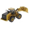 Diecast Masters Cat Caterpillar 966 Gc Wheel Loader With Operator High Line Series 1-50 Diecast Model, Yellow