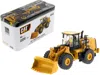 Diecast Masters Cat Caterpillar 966m Wheel Loader With Operator "high Line" Series 1/87 (ho) Scale Diecast Model By