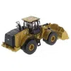 Diecast Masters Cat Caterpillar 972 Xe Wheel Loader With Operator High Line Series 1-50 Diecast Model, Yellow
