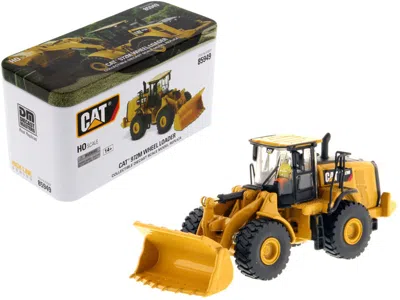 Diecast Masters Cat Caterpillar 972m Wheel Loader With Operator "high Line" Series 1/87 (ho) Scale Diecast Model By