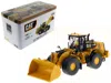 Diecast Masters Cat Caterpillar 982m Wheel Loader With Operator "high Line Series" 1/50 Diecast Model By Diecast Mas