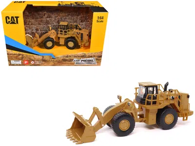 Diecast Masters Cat Caterpillar 988h Wheel Loader Yellow 1/64 Diecast Model By