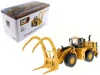 Diecast Masters Cat Caterpillar 988k Wheel Loader With Grapple With Operator "high Line Series" 1/50 Diecast Model B