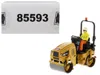 Diecast Masters Cat Caterpillar Cb-2.7 Utility Compactor With Operator "high Line Series" 1/50 Diecast Model By Diec