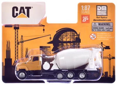 Diecast Masters Cat Caterpillar Ct681 Concrete Mixer Yellow 1/87 (ho) Diecast Model By  In Multi