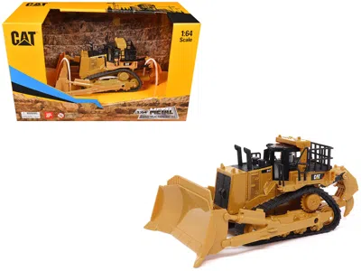 Diecast Masters Cat Caterpillar D11t Dozer Yellow 1/64 Diecast Model By