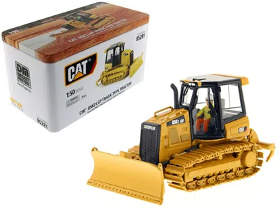 Diecast Masters Cat Caterpillar D5k2 Lgp Track Type Tractor Dozer With Ripper And Operator "high Line" Series 1/50 D In Yellow