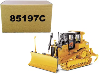 Diecast Masters Cat Caterpillar D6t Xw Vpat Track Type Tractor With Accugrade Gps Technology And Operator "core Clas