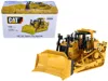 Diecast Masters Cat Caterpillar D9t Track-type Tractor With Operator "high Line Series" 1/50 Diecast Model By Diecas
