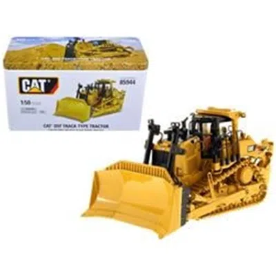 Diecast Masters Cat Caterpillar D9t Type Tractor With Operator High Line Series 1-50 Diecast Model Track