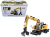 Diecast Masters Cat Caterpillar M318f Wheeled Excavator With Operator "high Line Series" 1/50 Diecast Model By Dieca