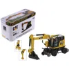 Diecast Masters Cat Caterpillar M323f Railroad Wheeled Excavator