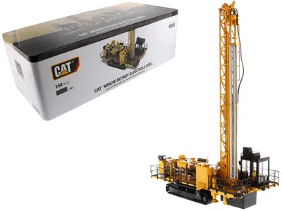 Diecast Masters Cat Caterpillar Md6250 Rotary Blasthole Drill With Operator "high Line Series" 1/50 Diecast Model By In Yellow
