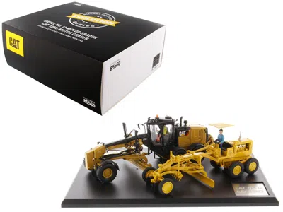 Diecast Masters Cat Caterpillar No. 12 Motor Grader (circa 1939-1959) And Cat Caterpillar 12m3 Motor Grader (current