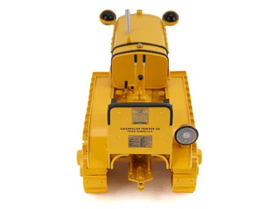 Diecast Masters Cat Caterpillar Twenty Five Tractor Yellow "vintage" Series 1/16 Diecast Model By