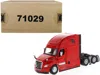 Diecast Masters Freightliner New Cascadia Sleeper Cab Truck Tractor Red 1/50 Diecast Model By  In Red