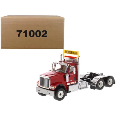 Diecast Masters International Hx520 Day Cab Tandem Tractor 1-50 Diecast Model, Red