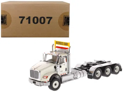 Diecast Masters International Hx620 Day Cab Tridem Tractor White 1/50 Diecast Model By