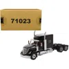 Diecast Masters International Lonestar Sleeper Cab Truck Tractor 1 By 50 Diecast Model, Black