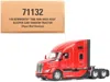 Diecast Masters Kenworth T680 76" High Roof Sleeper Cab Truck Tractor Viper Red "transport Series" 1/50 Diecast Mode In Red