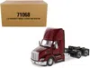 Diecast Masters Peterbilt 579 Day Cab Truck Tractor Legendary Red "transport Series" 1/50 Diecast Model By Diecast M