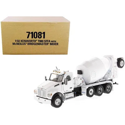 Diecast Masters Sffa Mc Neilus Bridgemaster Concrete Mixer White Transport Series 1 By 50 Diecast Model Car For Kenw