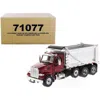 DIECAST MASTERS SFFA TANDEM WITH PUSHER AXLE OX STAMPEDE DUMP TRUCK TRANSPORT SERIES 1 BY 50 DIECAST MODEL CAR FOR P