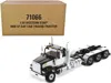 Diecast Masters Western Star 4900 Sf Tridem Day Cab Truck Tractor Black "transport Series" 1/50 Diecast Model By Die