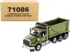 Diecast Masters Western Star 49x Sbfa Ox Bodies Stampede Dump Truck Olive Green Metallic "transport Series" 1/50 Die