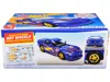 Diecast Model Amt Skill 1 Snap Model Kit 1997 Dodge Viper Gts "hot Wheels" 1/25 Scale Model By Amt