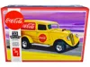Diecast Model Amt Skill 2 Model Kit 1933 Willys Panel Truck "coca-cola" 1/25 Scale Model By Amt