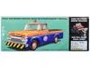 Diecast Model Amt Skill 2 Model Kit 1960 Ford F-100 Pickup Truck With Trailer 3-in-1 Kit 1/25 Scale Model By Amt